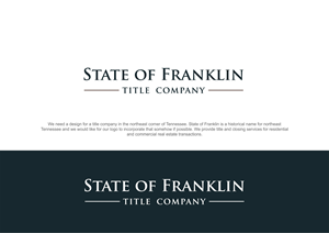 Logo-Design von Sarah Graphic für Mayes Law Firm d/b/a State of Franklin Title Company | Design: #30499297