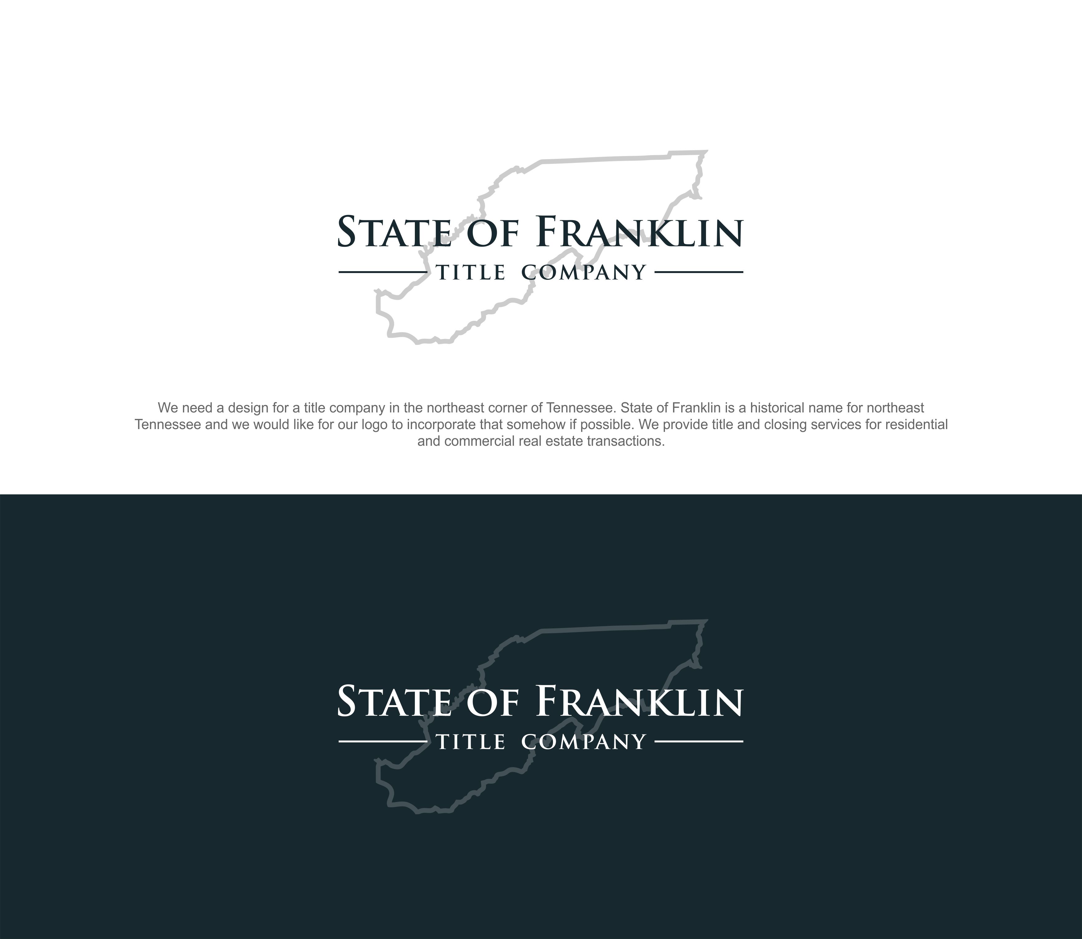 Diseño de Logo por Sarah Graphic para Mayes Law Firm d/b/a State of Franklin Title Company | Diseño #30499398