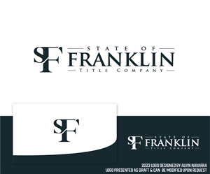 Logo-Design von alvinnavarra für Mayes Law Firm d/b/a State of Franklin Title Company | Design: #30483262