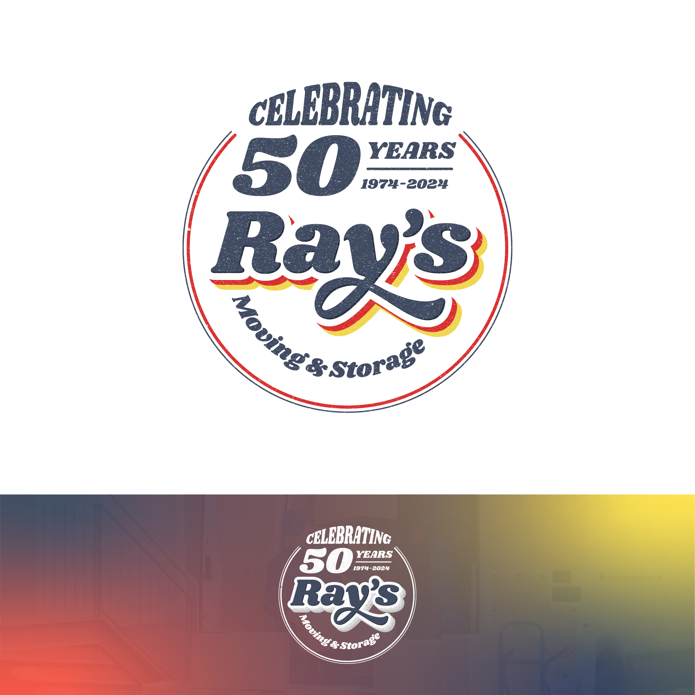 Logo Design by Aljune Castro Designs for Ray's Moving & Storage | Design #30517664