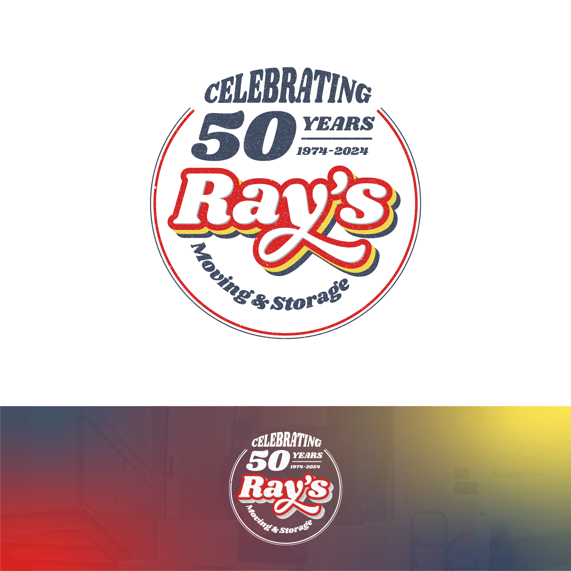 Logo Design by Aljune Castro Designs for Ray's Moving & Storage | Design #30523820