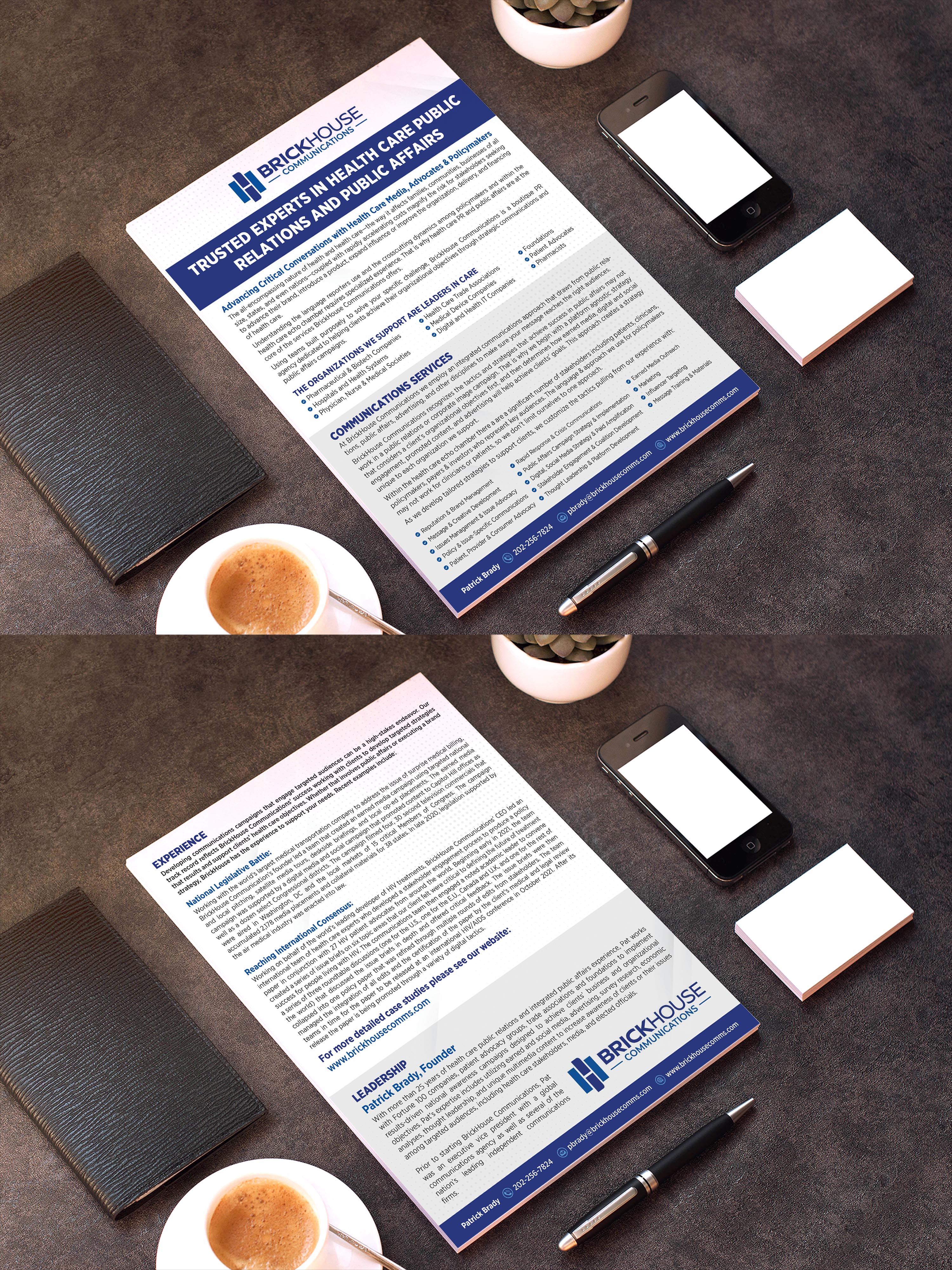 Brochure Design by GraphicsGuru for this project | Design #30494097