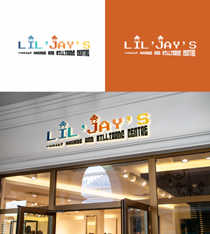Logo Design by RA-bica for Lil' Jay's Family Arcade and Billiards Centre corp. | Design: #30465644