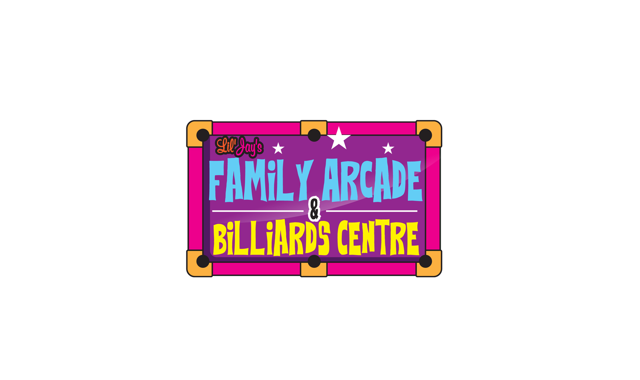 Diseño de Logo por creativepoint para Lil' Jay's Family Arcade and Billiards Centre corp. | Diseño #30477419