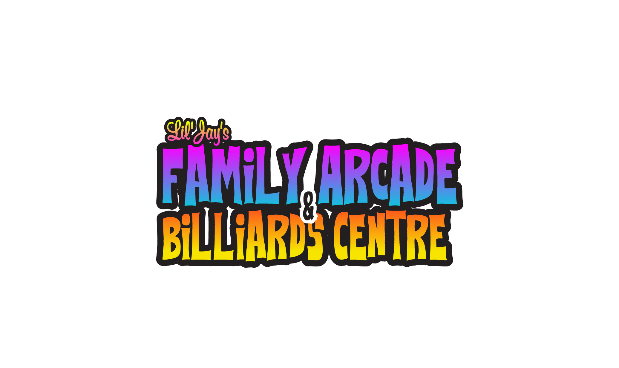 Logo Design by creativepoint for Lil' Jay's Family Arcade and Billiards Centre corp. | Design #30477466
