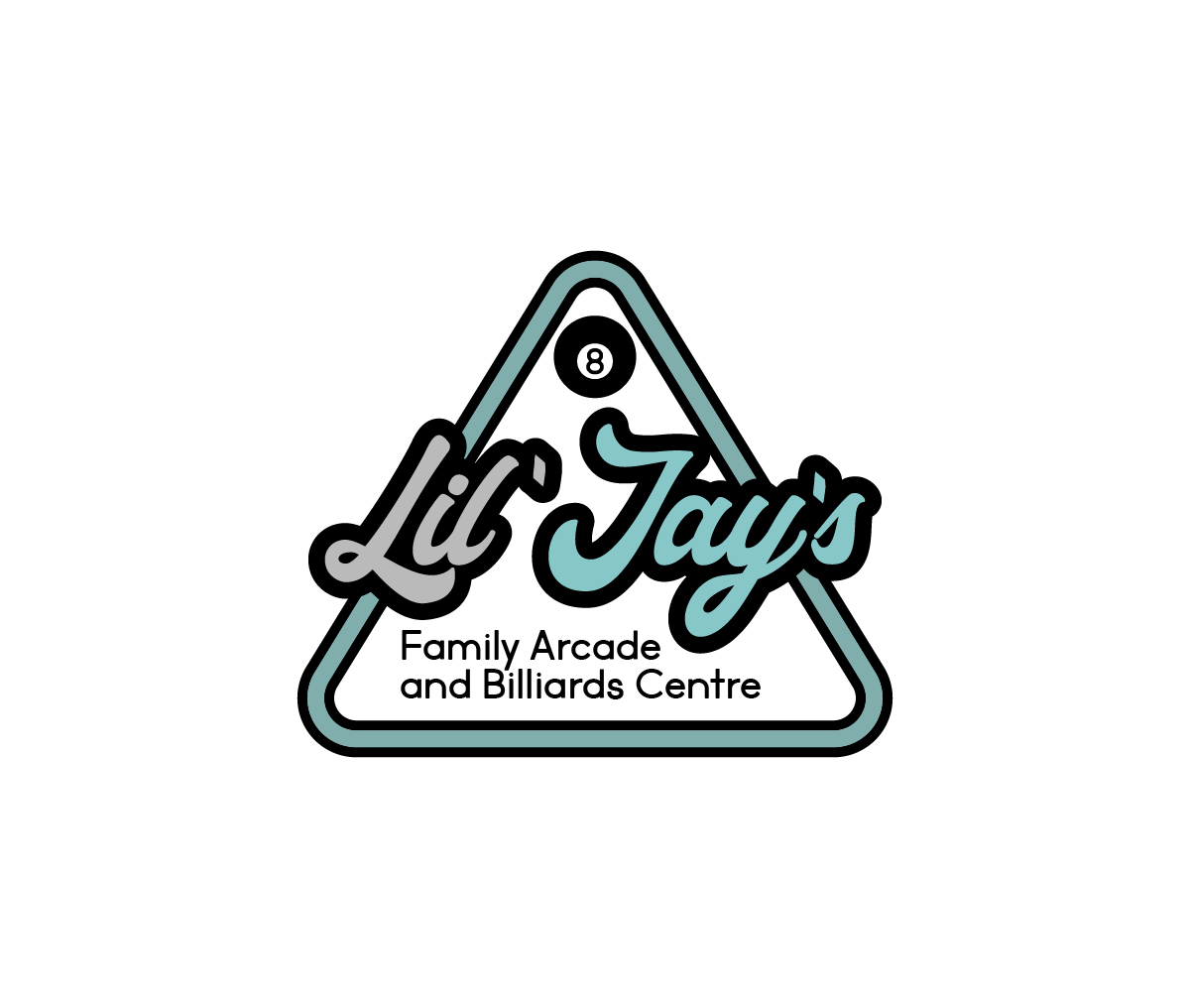 Logo Design by Owltive for Lil' Jay's Family Arcade and Billiards Centre corp. | Design #30466384