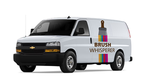 Car Wrap-Design von Kira Graphics für The Brush Whisperer Custom Decorative Painting | Design: #30489990