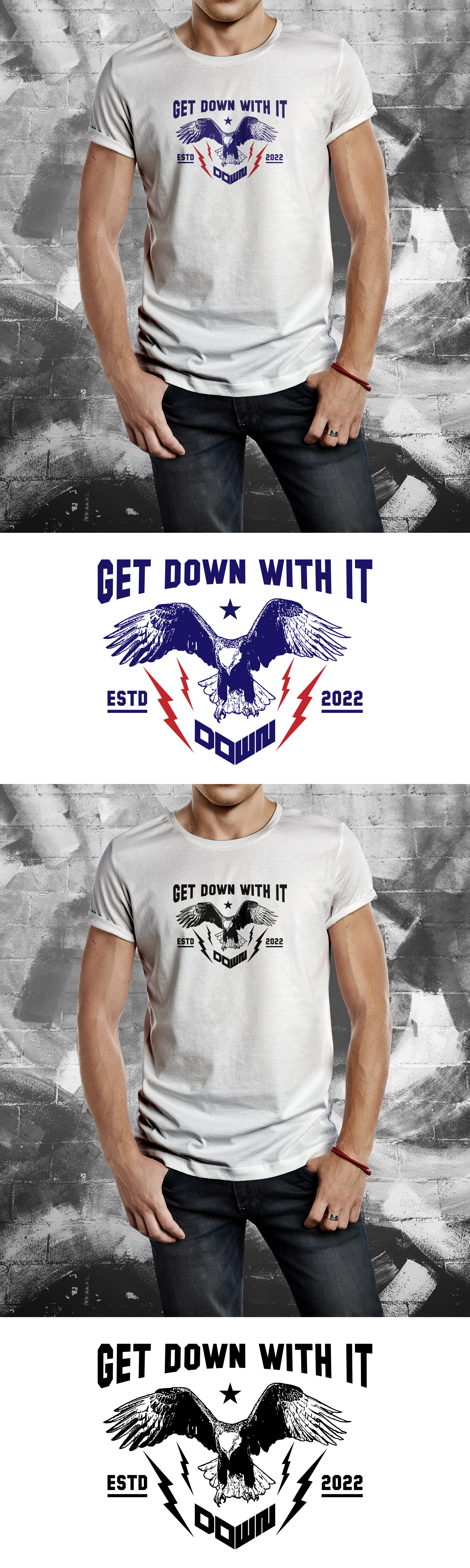 T-shirt Design by Oleksandr Tovarkov for DOWN APPAREL | Design #30467492