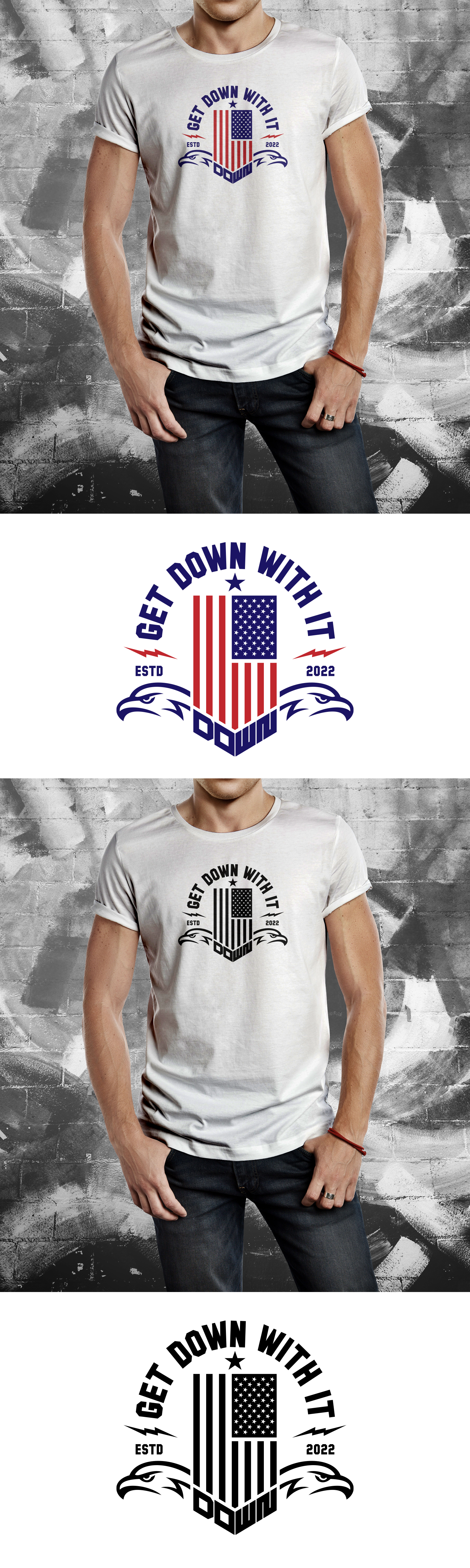 T-shirt Design by Oleksandr Tovarkov for DOWN APPAREL | Design #30467663