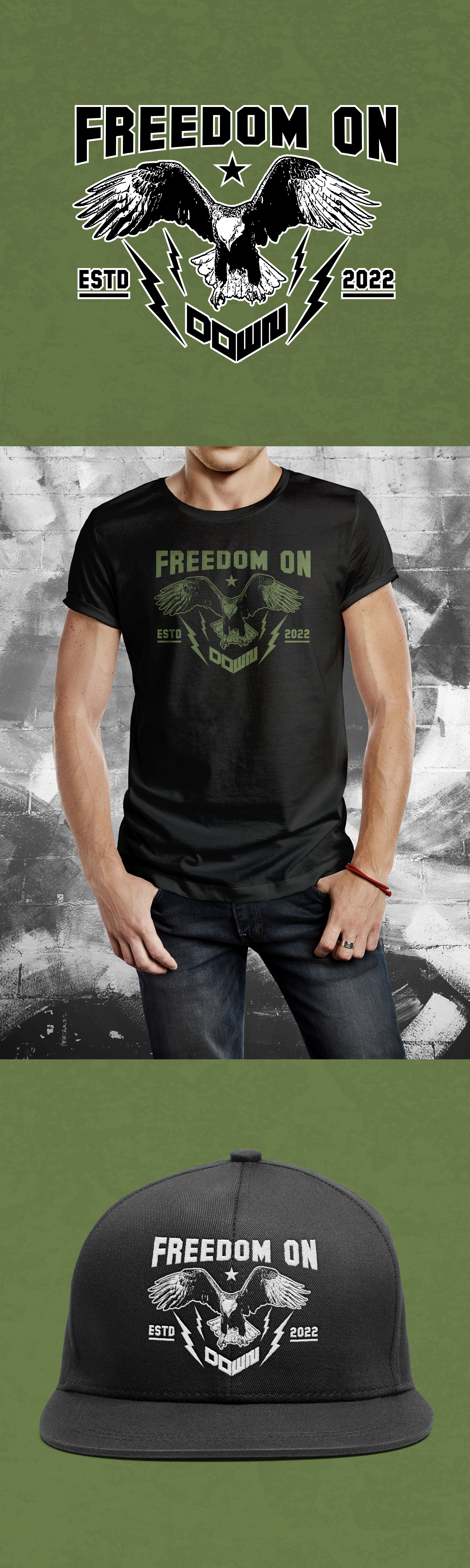 T-shirt Design by Oleksandr Tovarkov for DOWN APPAREL | Design #30471888
