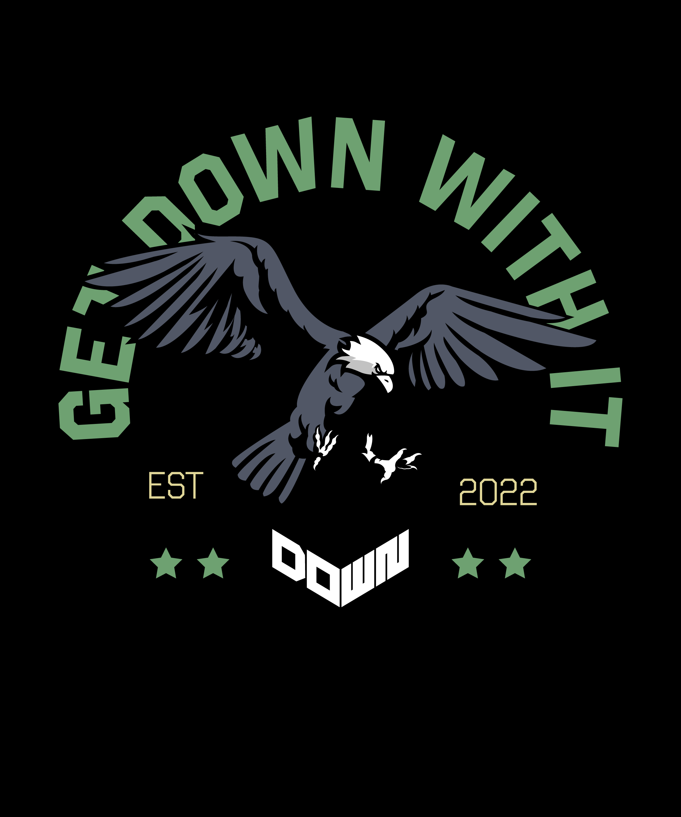 Design de T-shirt par Abdulmalik Ganijonov pour DOWN APPAREL | Design #30465377