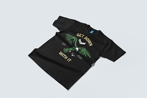 T-shirt Design by Abdulmalik Ganijonov for DOWN APPAREL | Design: #30465386