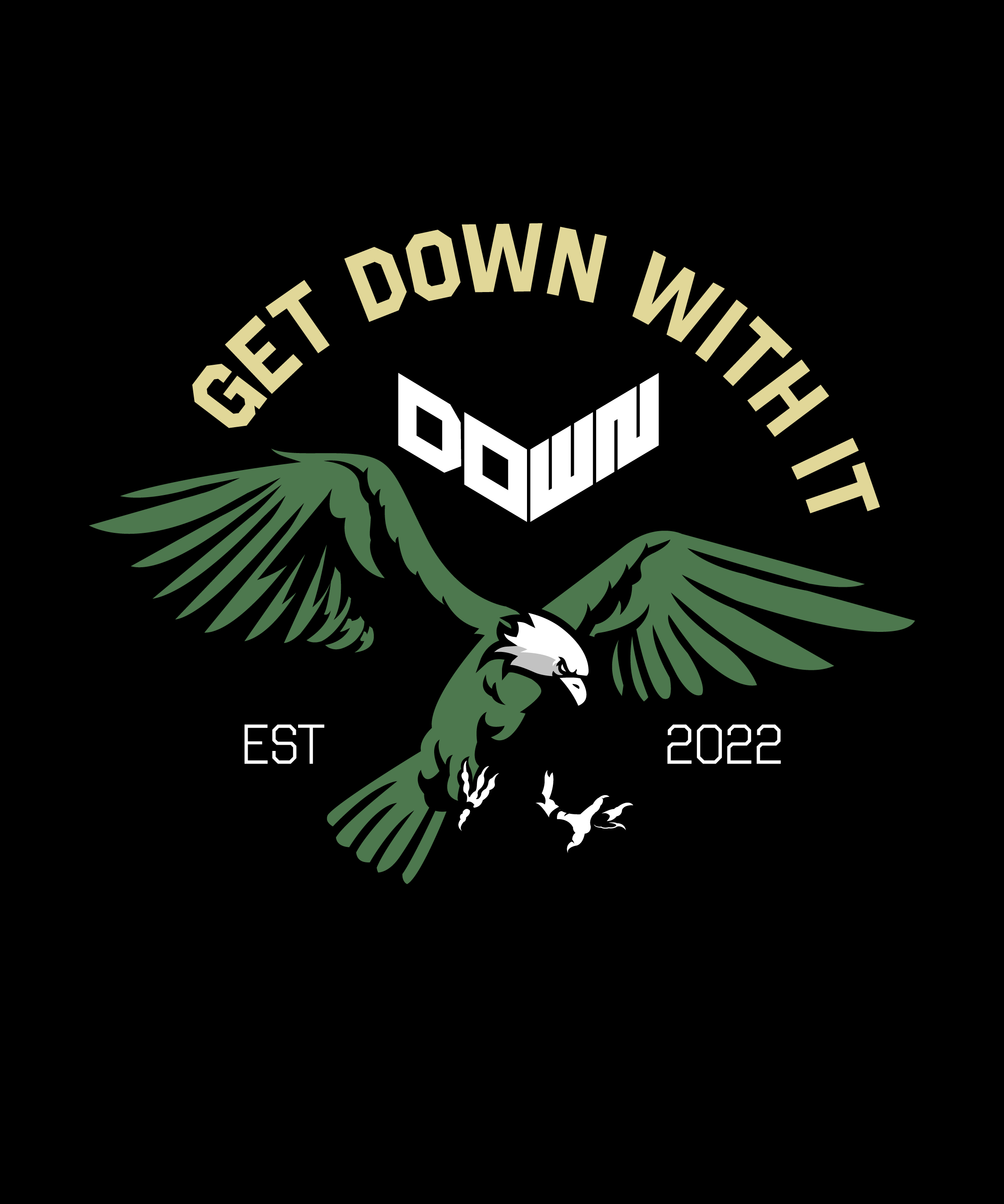 T-shirt Design by Abdulmalik Ganijonov for DOWN APPAREL | Design #30465400