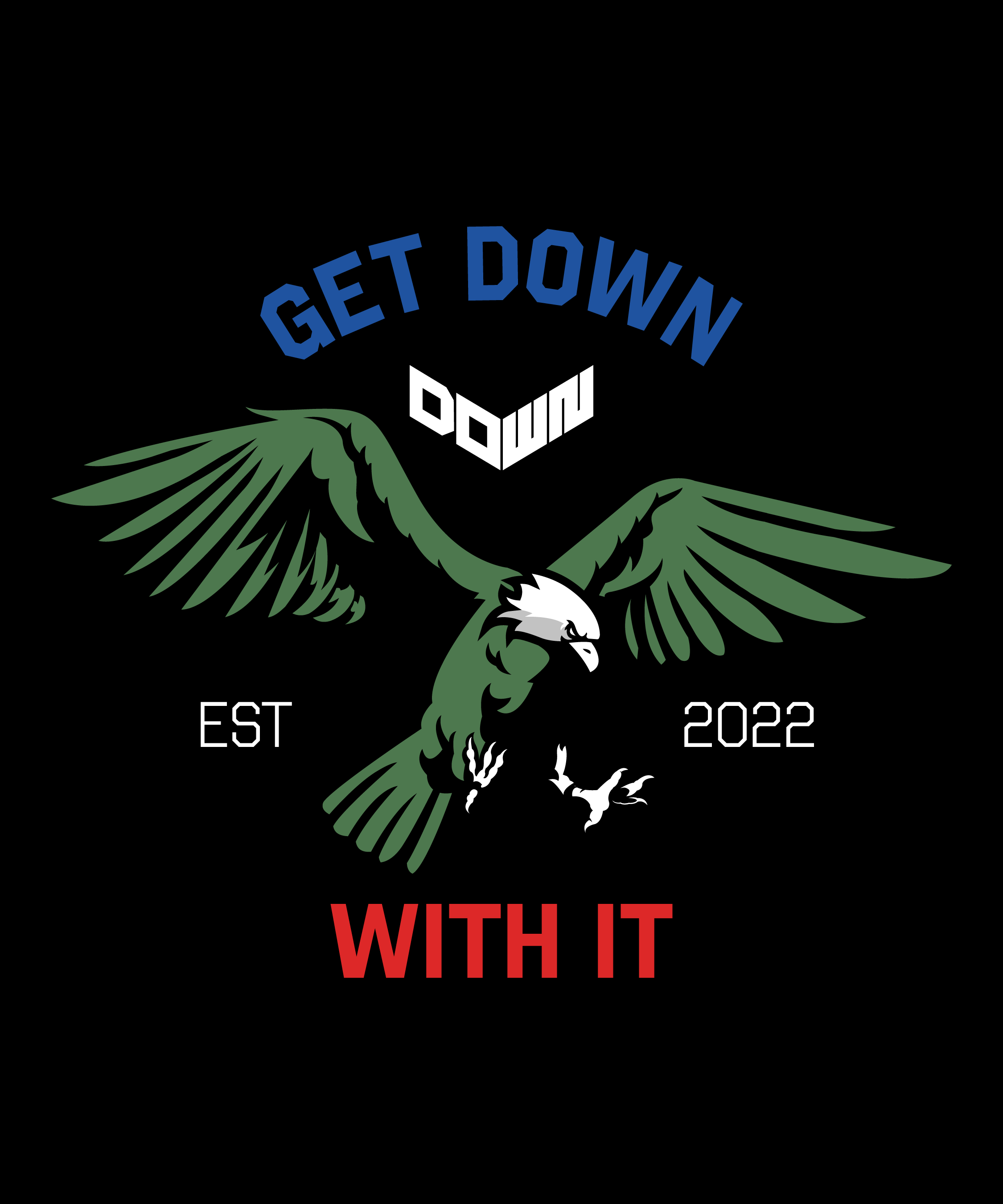 T-shirt Design by Abdulmalik Ganijonov for DOWN APPAREL | Design #30465402