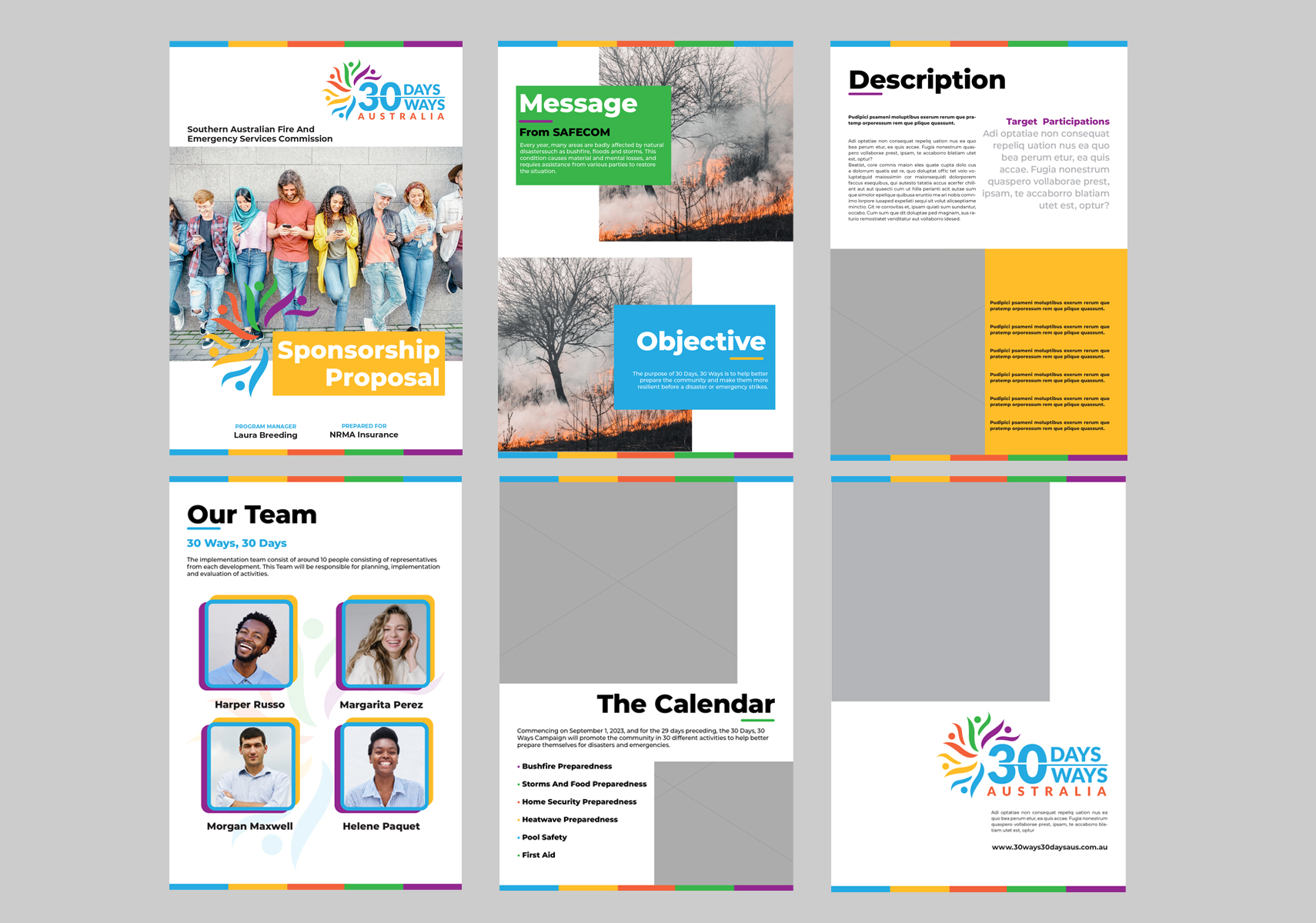 Graphic Design by cosmicline for SA Fire & Emergency Services Commission | Design #30501091