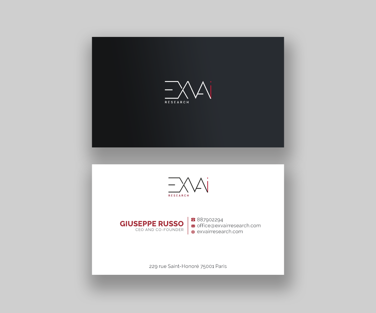 Business Card Design by Andrés Sebastián for this project | Design #30474750