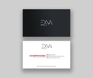 Business Card Design by Andrés Sebastián for this project | Design: #30474750