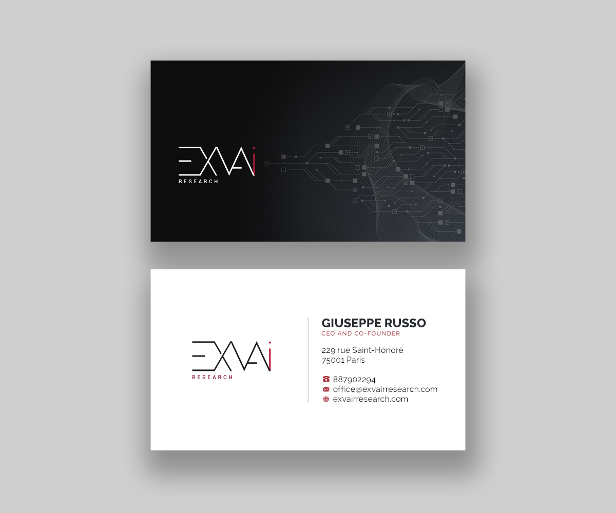Business Card Design by Andrés Sebastián for this project | Design #30474958