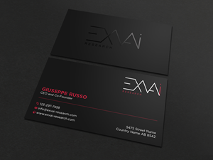 Business Card Design by Uttom 2 for this project | Design: #30464833