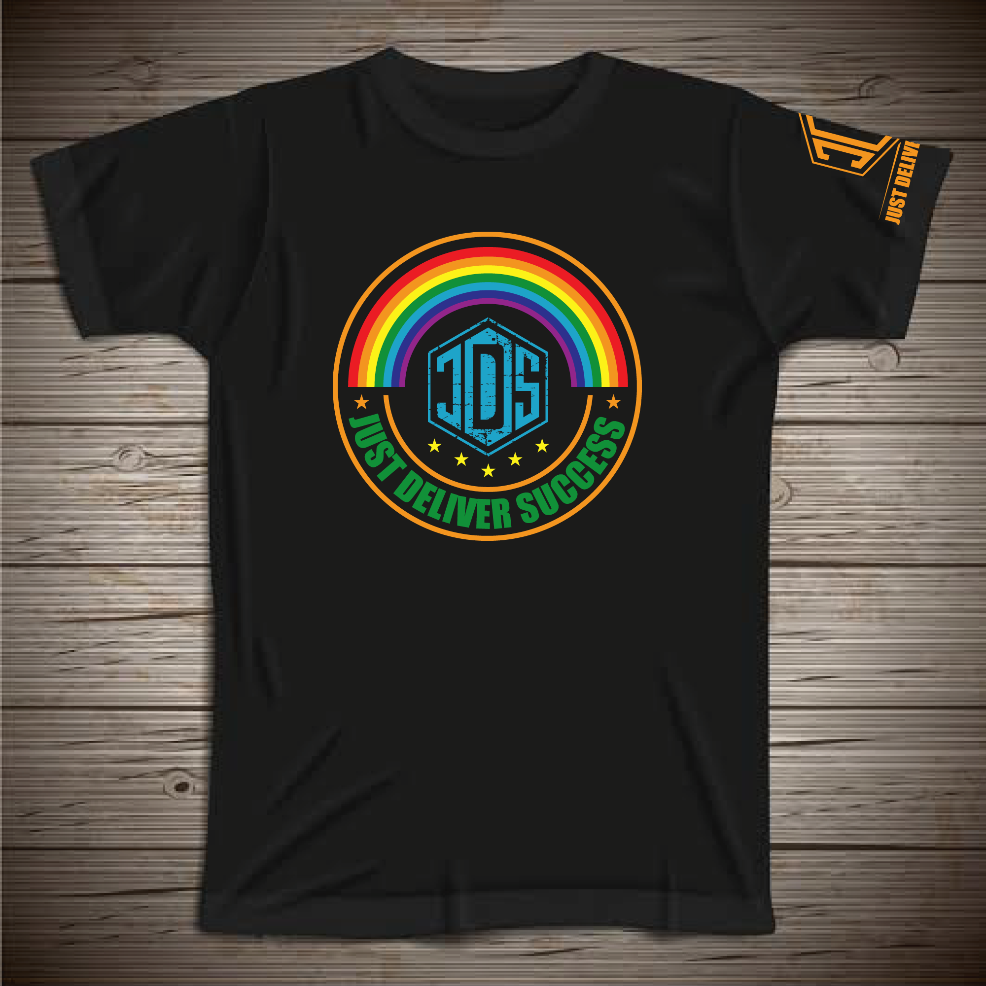 T-shirt Design by Ashraful100 for JDS- just deliver success  | Design #30466183
