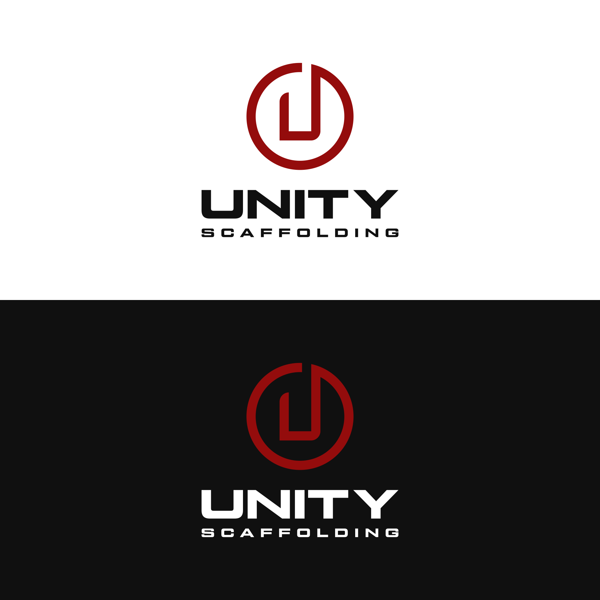Diseño de Logo por Javanis para Unity Scaffolding  | Diseño #30480351
