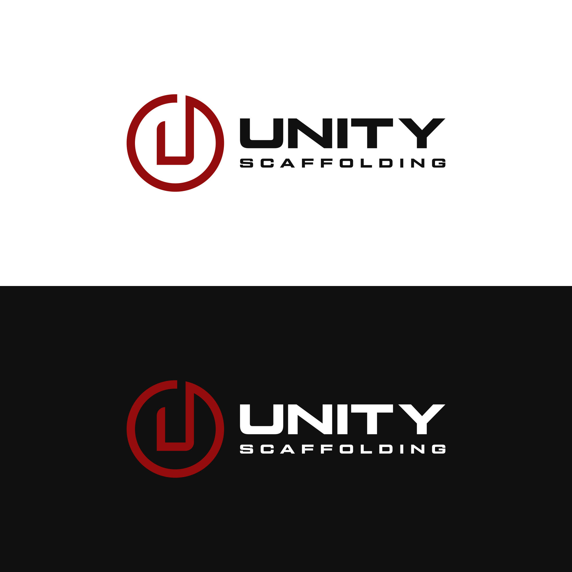 Diseño de Logo por Javanis para Unity Scaffolding  | Diseño #30480361