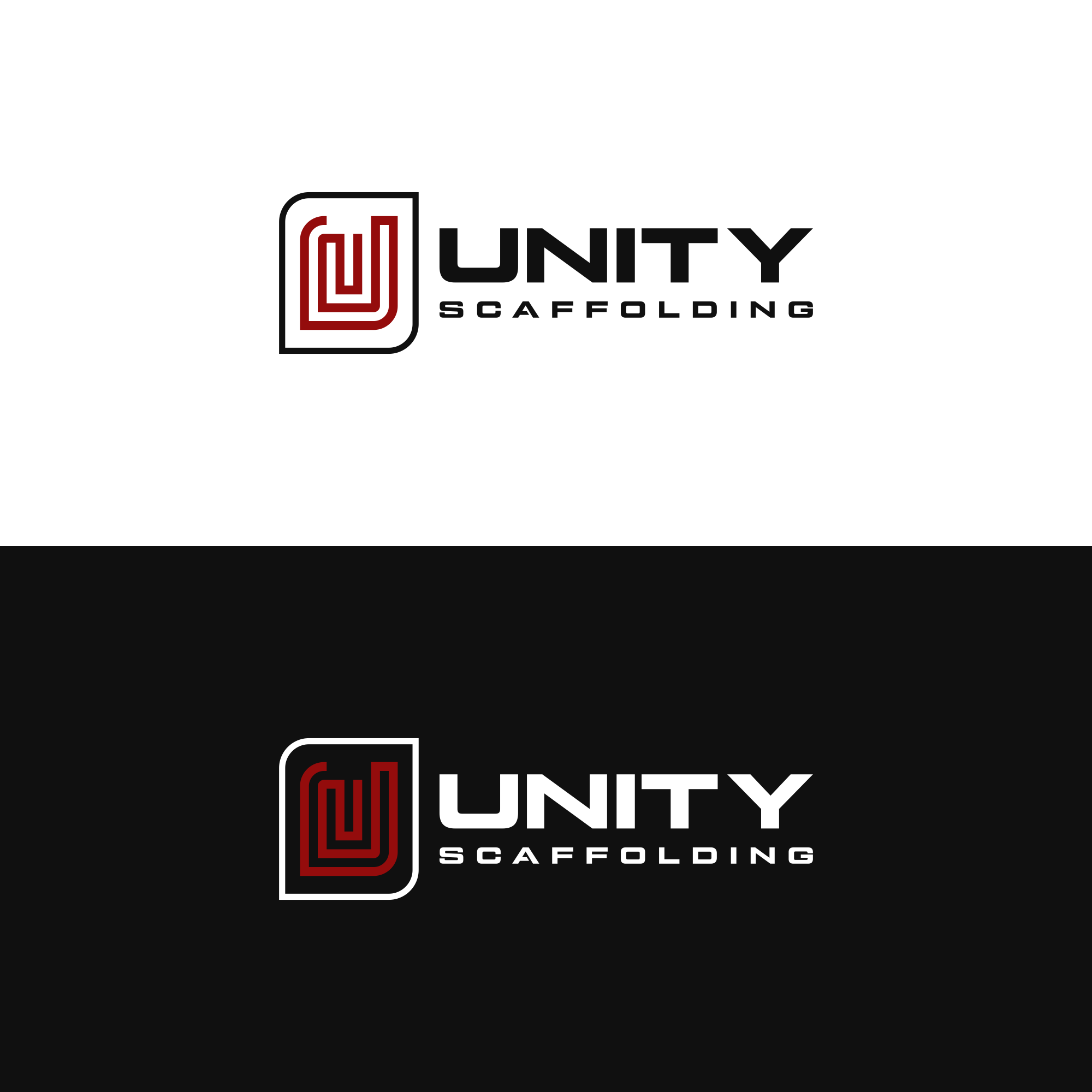 Logo Design by Javanis for Unity Scaffolding  | Design #30480678
