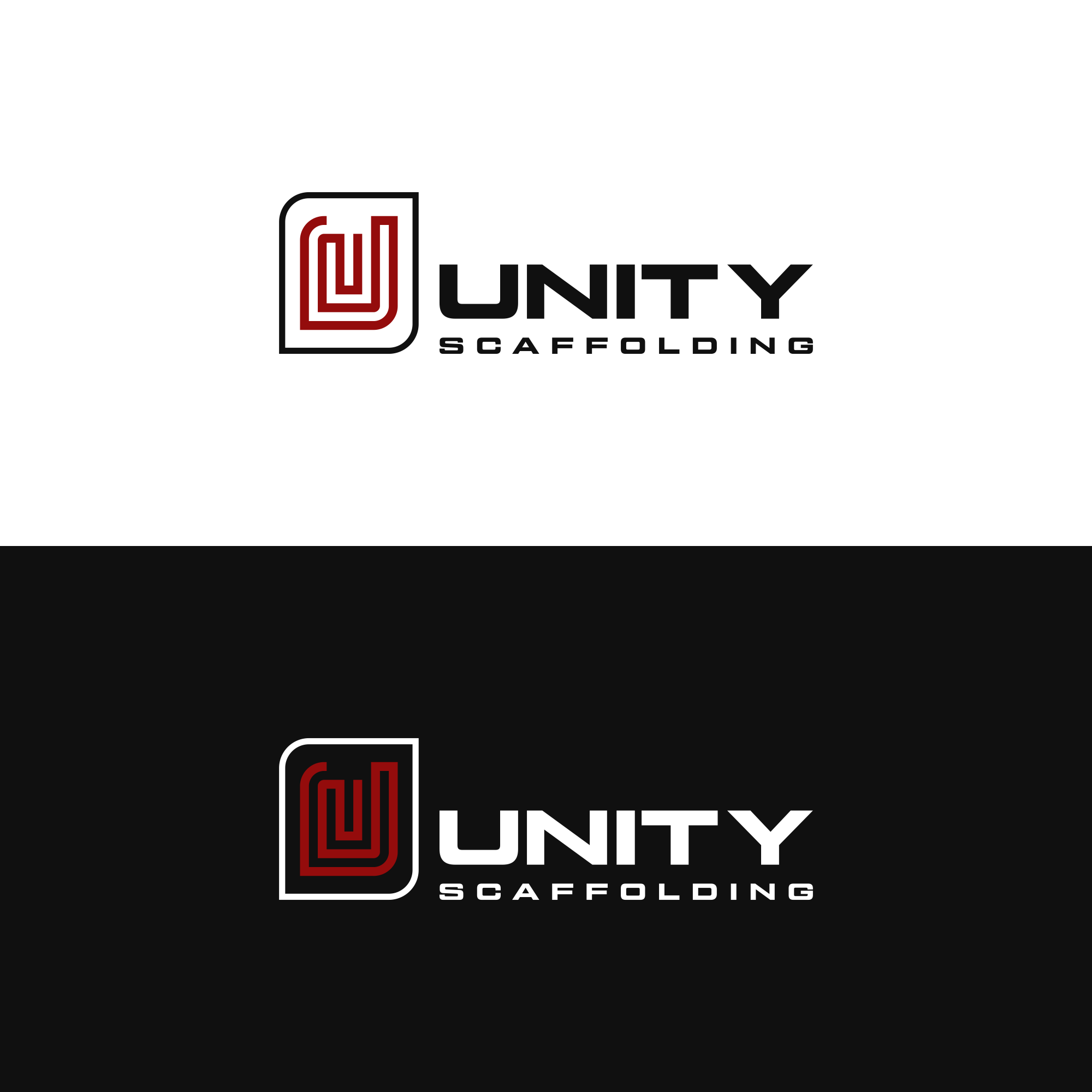 Logo Design by Javanis for Unity Scaffolding  | Design #30480690