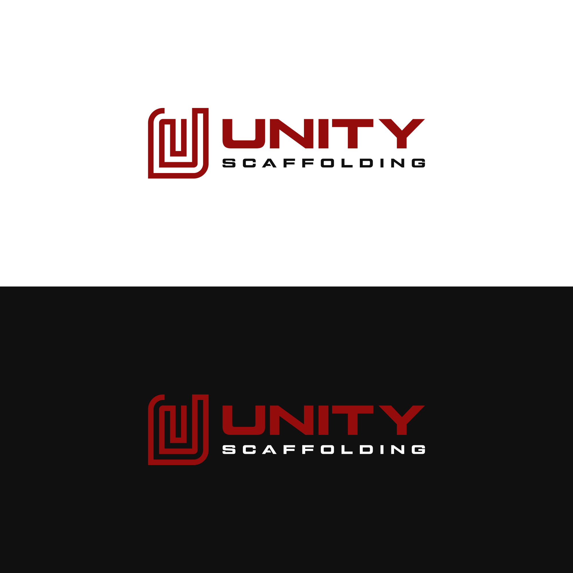 Diseño de Logo por Javanis para Unity Scaffolding  | Diseño #30480701