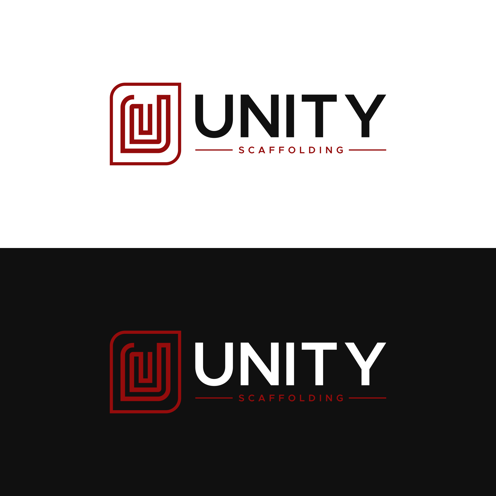 Logo Design by Javanis for Unity Scaffolding  | Design #30480737