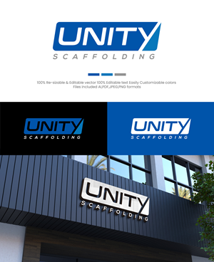 Logo Design by Design Athics for Unity Scaffolding  | Design: #30468984