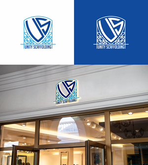 Logo Design by RA-bica for Unity Scaffolding  | Design: #30471109