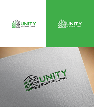 Logo Design by RA-bica for Unity Scaffolding  | Design: #30471111