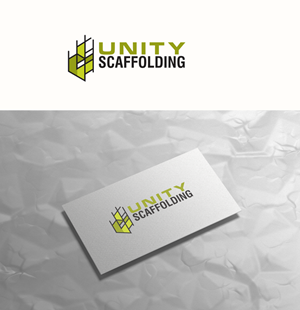 Logo Design by RA-bica for Unity Scaffolding  | Design: #30472601