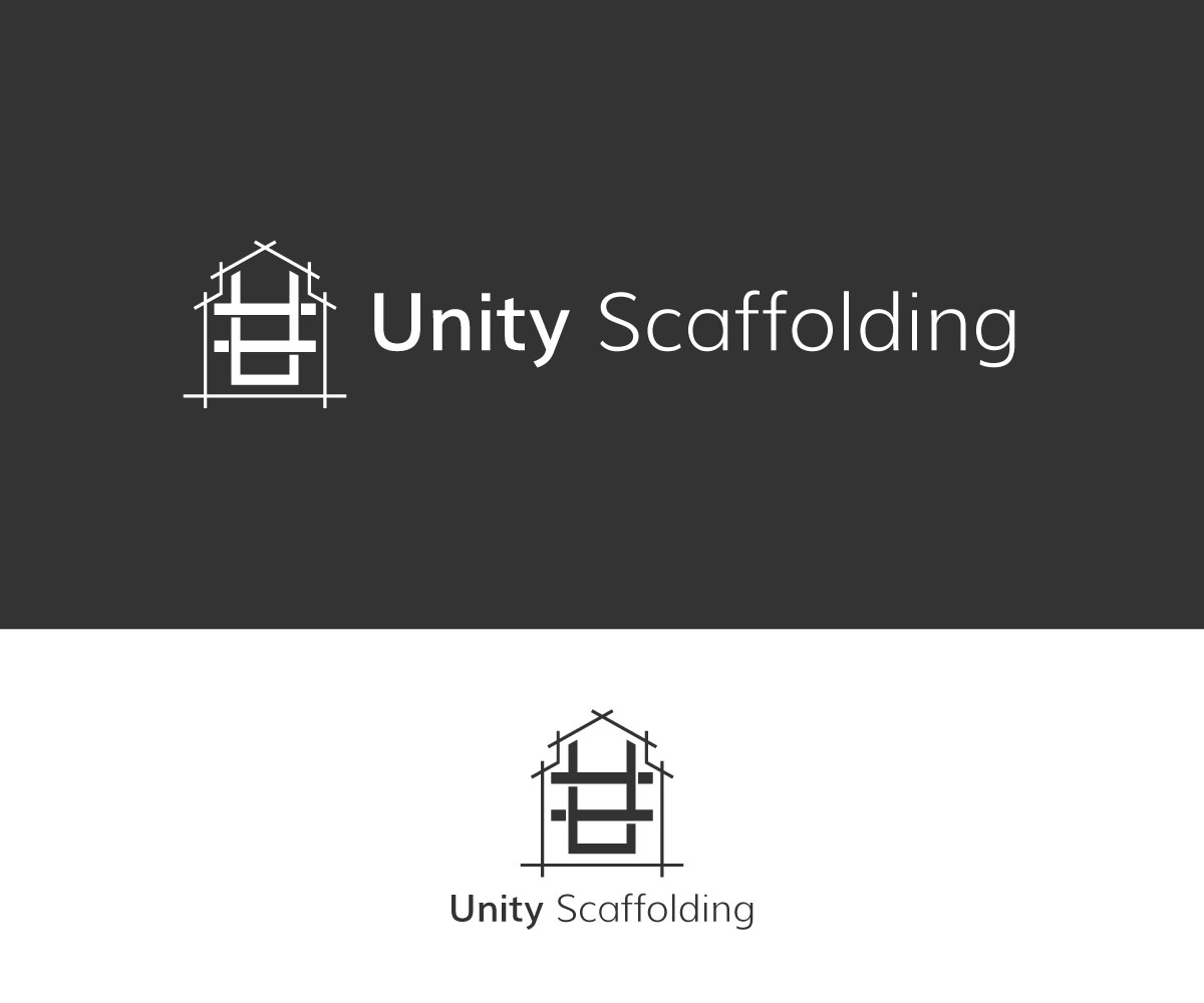 Logo Design by Muhammad Pavel for Unity Scaffolding  | Design #30483113