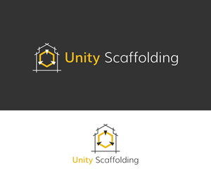 Logo Design by Muhammad Pavel for Unity Scaffolding  | Design: #30483167