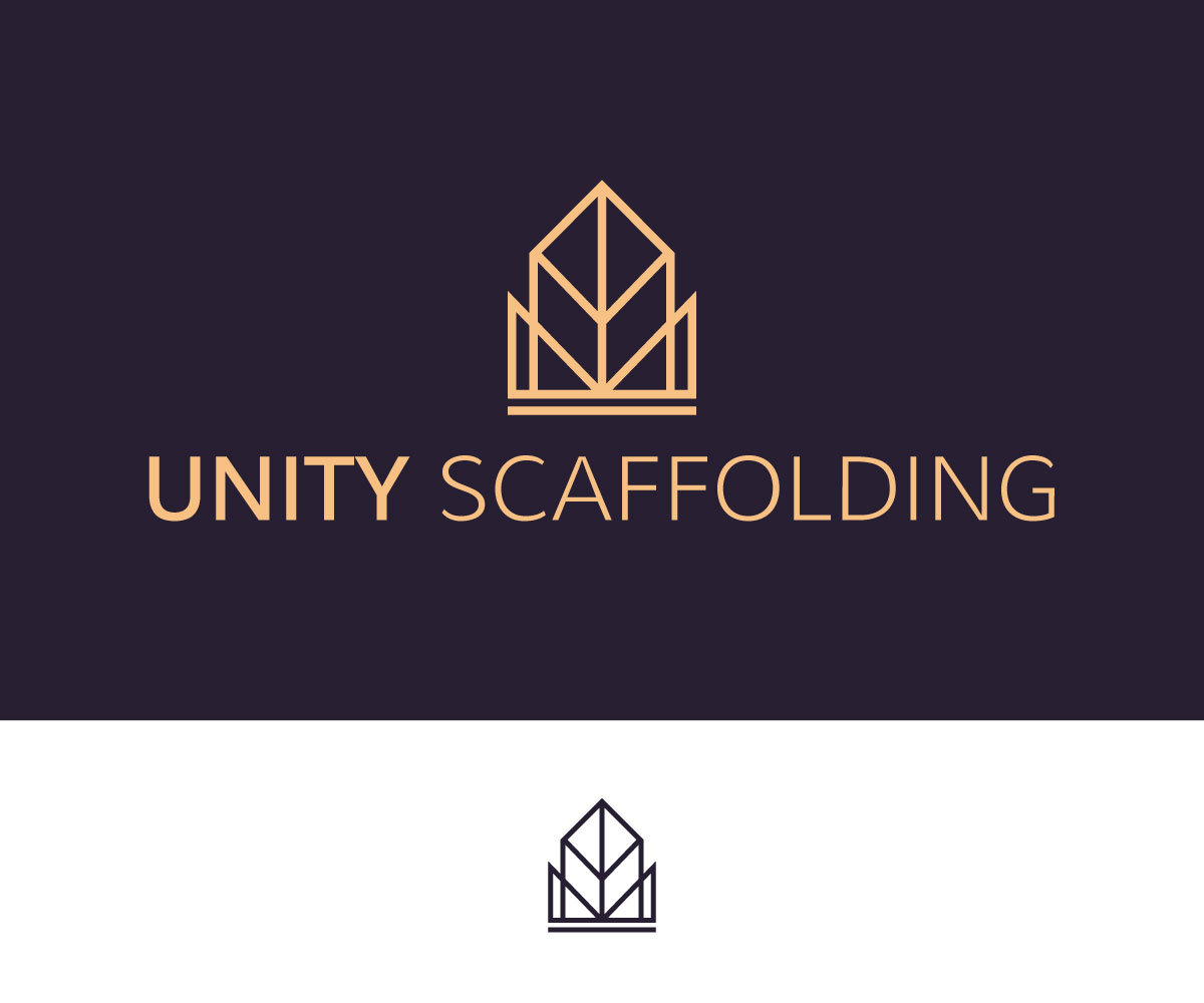 Logo Design by Muhammad Pavel for Unity Scaffolding  | Design #30483585