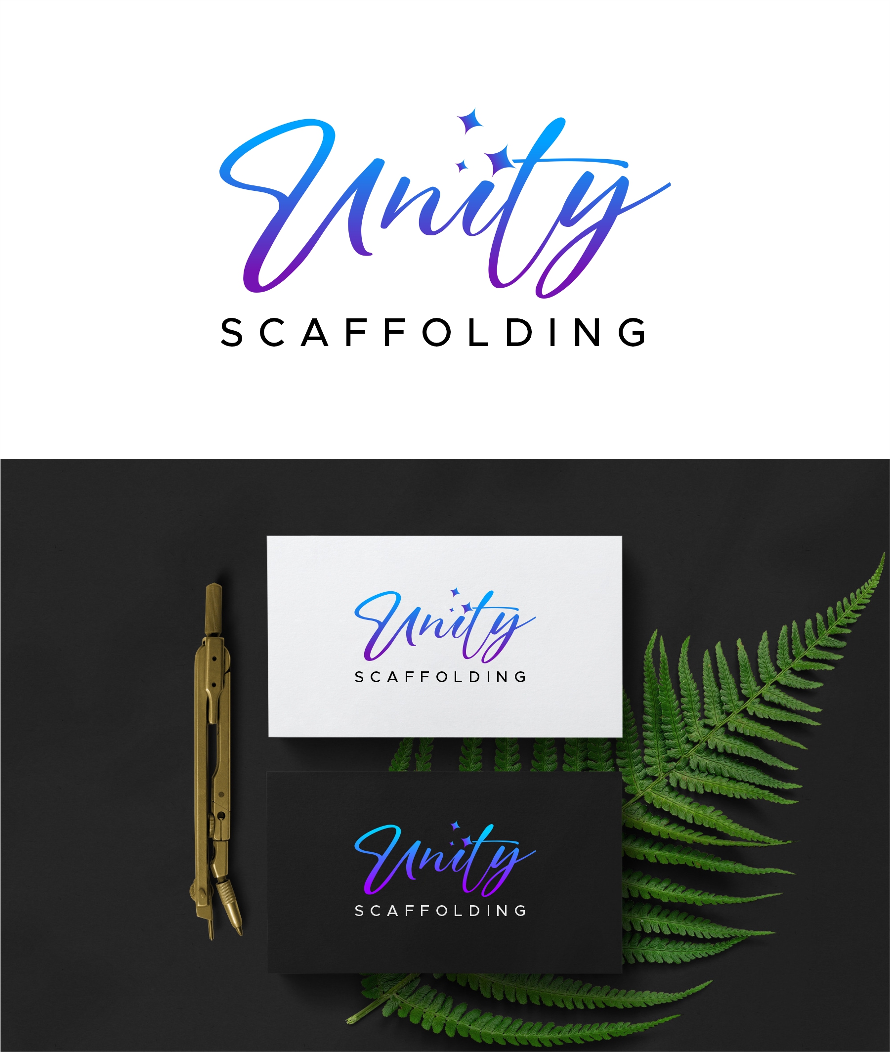 Logo Design by debdesign for Unity Scaffolding  | Design #30473256