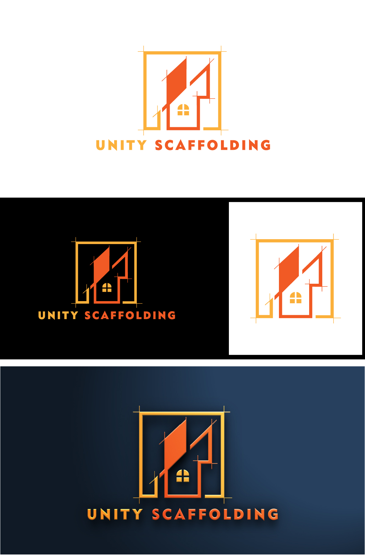 Logo Design by Deziners Zone for Unity Scaffolding  | Design #30472708