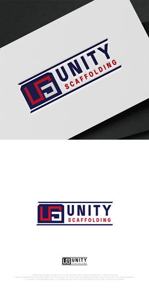 Logo Design by fly  design for Unity Scaffolding  | Design: #30472871