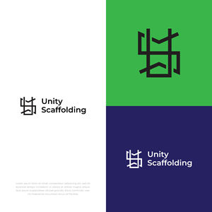 Logo Design by vramar.roy for Unity Scaffolding  | Design: #30474551