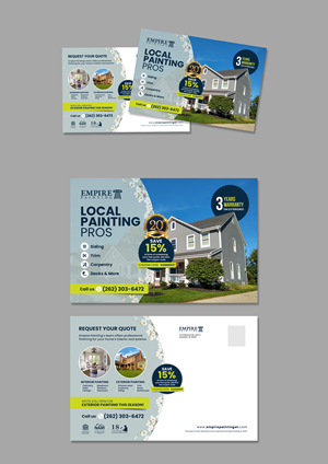 Diseño de Flyer por debdesign para Empire Painting | Diseño: #30471595