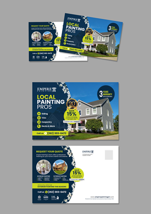 Diseño de Flyer por debdesign para Empire Painting | Diseño: #30471596