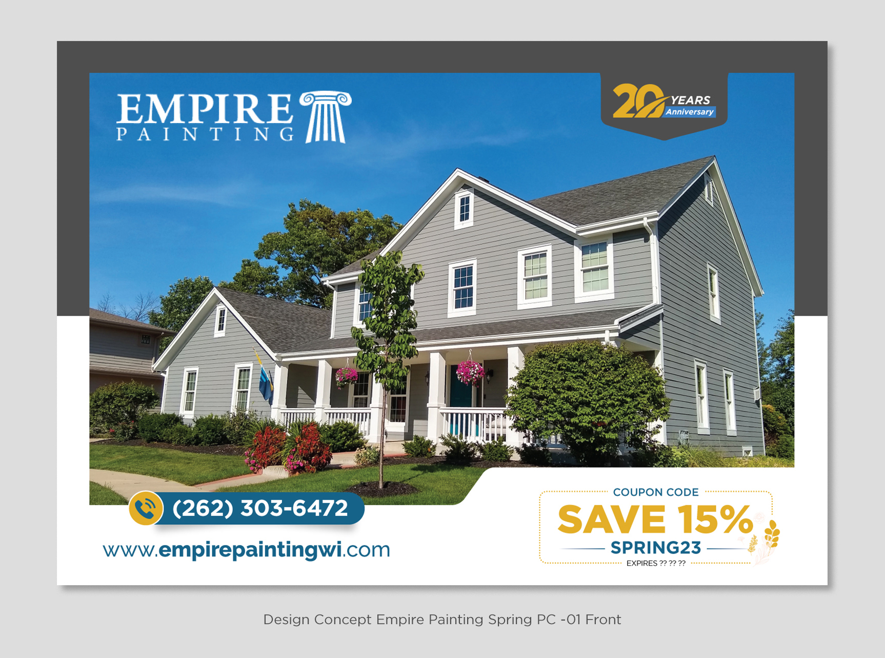 Diseño de Flyer por D Creative para Empire Painting | Diseño #30473373