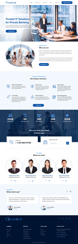 Diseño Web por designerkochi para este proyecto | Diseño: #30473877