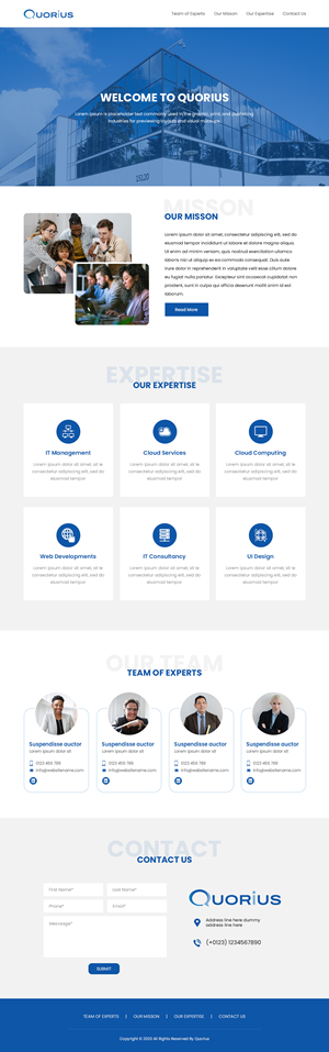 Diseño Web por Creations Box 2015 para este proyecto | Diseño #30478302