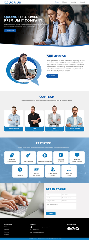 Diseño Web por Hukam Solanki para este proyecto | Diseño #30495580