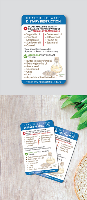 Card Design by Fajr. for this project | Design: #30499621