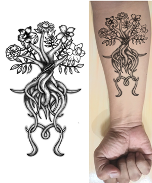Tattoo Design by Rawpis