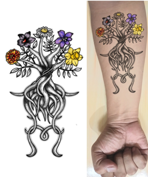 Diseño de Tatuaje por Rawpis para este proyecto | Diseño: #30515791